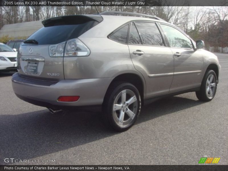 Thunder Cloud Metallic / Light Gray 2005 Lexus RX 330 AWD Thundercloud Edition