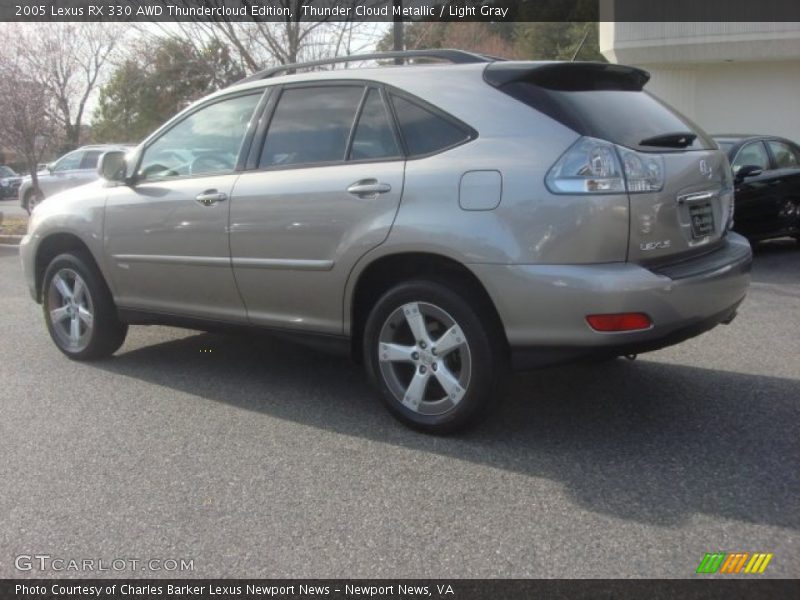 Thunder Cloud Metallic / Light Gray 2005 Lexus RX 330 AWD Thundercloud Edition