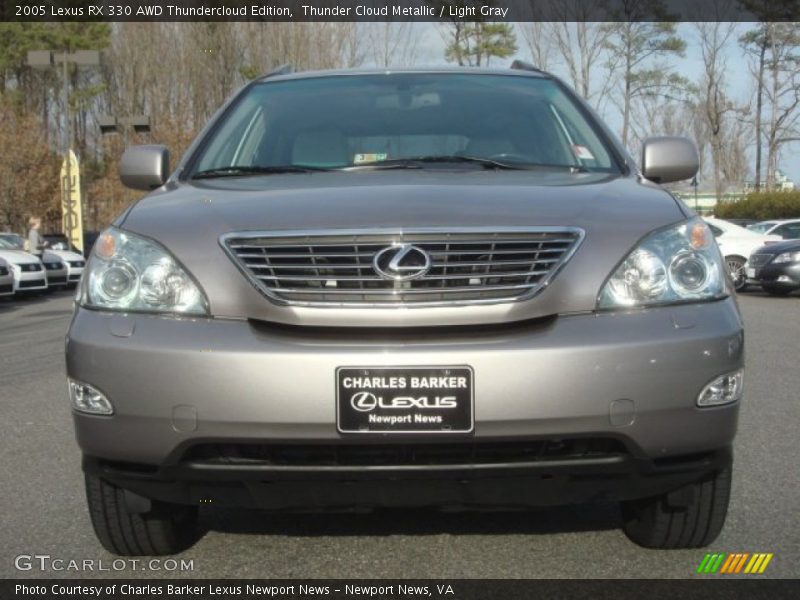 Thunder Cloud Metallic / Light Gray 2005 Lexus RX 330 AWD Thundercloud Edition