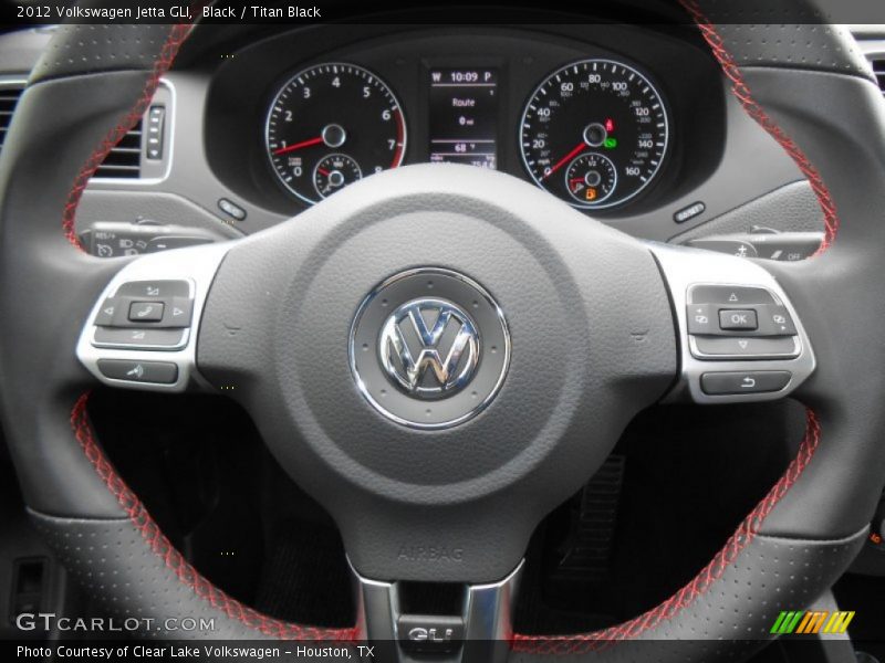 Black / Titan Black 2012 Volkswagen Jetta GLI