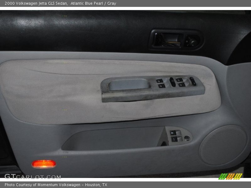 Atlantic Blue Pearl / Gray 2000 Volkswagen Jetta GLS Sedan