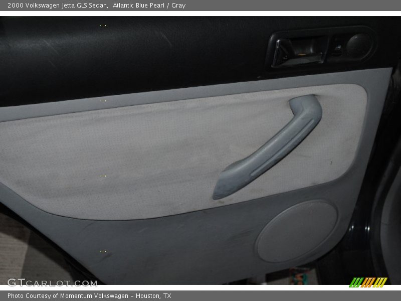Atlantic Blue Pearl / Gray 2000 Volkswagen Jetta GLS Sedan