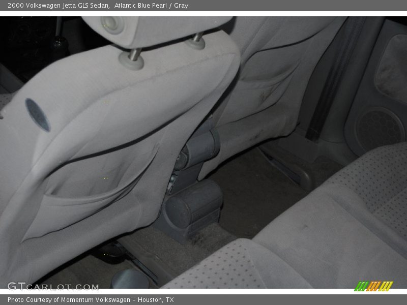 Atlantic Blue Pearl / Gray 2000 Volkswagen Jetta GLS Sedan