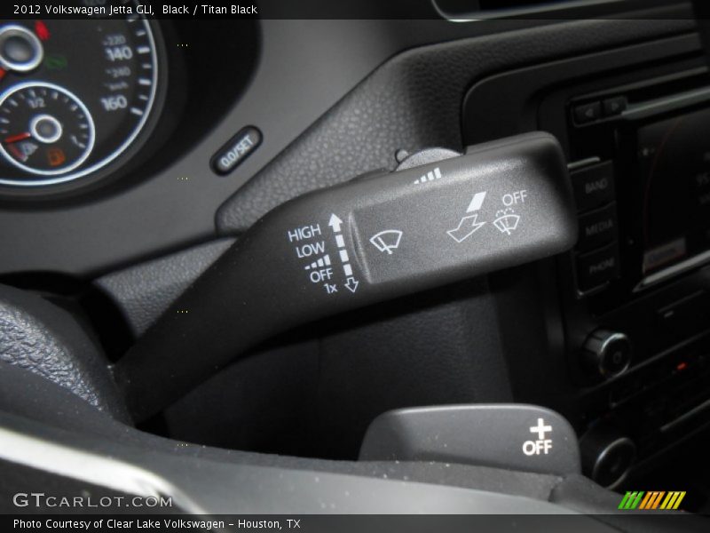 Black / Titan Black 2012 Volkswagen Jetta GLI