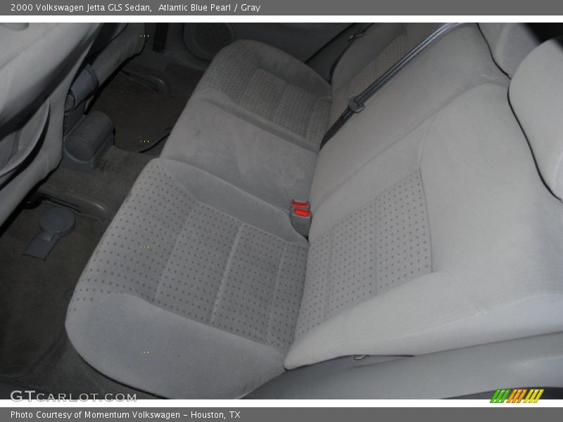 Atlantic Blue Pearl / Gray 2000 Volkswagen Jetta GLS Sedan