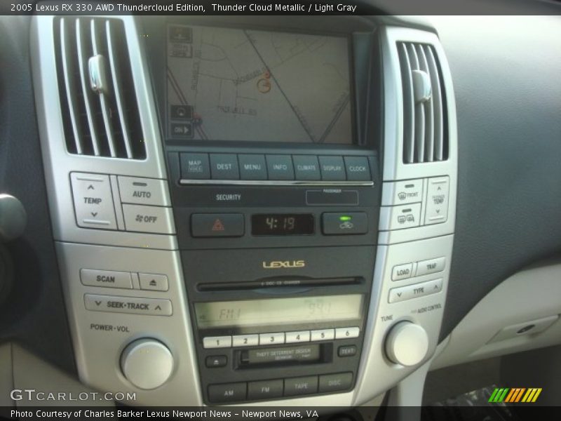 Thunder Cloud Metallic / Light Gray 2005 Lexus RX 330 AWD Thundercloud Edition