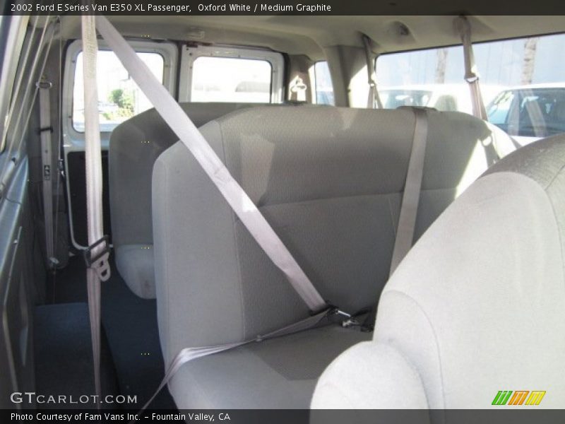 Oxford White / Medium Graphite 2002 Ford E Series Van E350 XL Passenger
