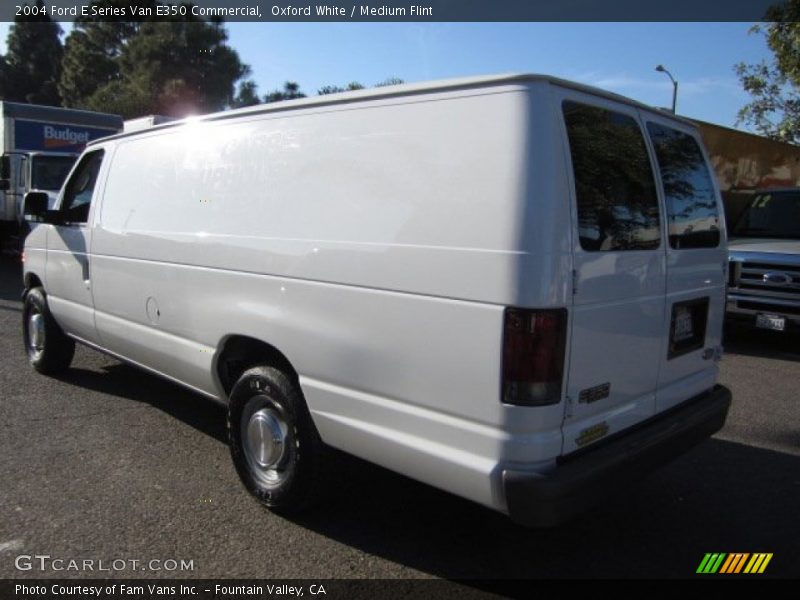 Oxford White / Medium Flint 2004 Ford E Series Van E350 Commercial
