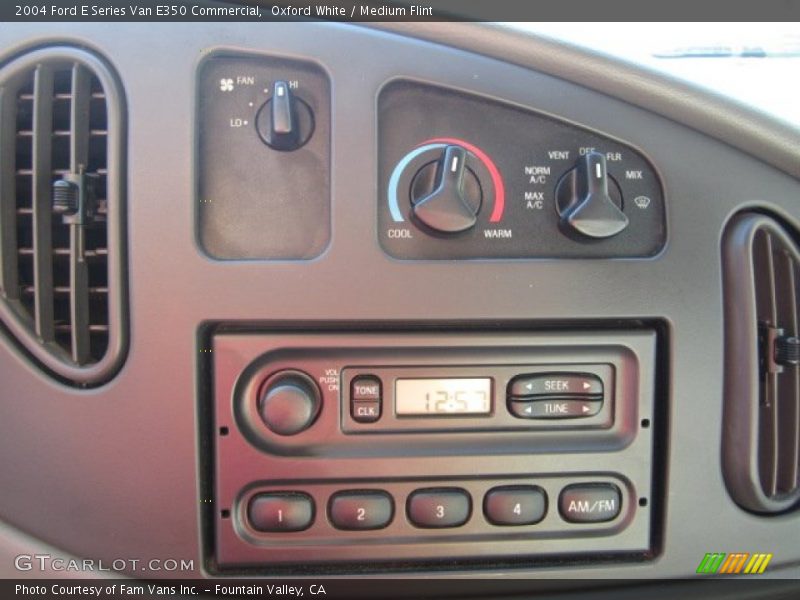 Oxford White / Medium Flint 2004 Ford E Series Van E350 Commercial