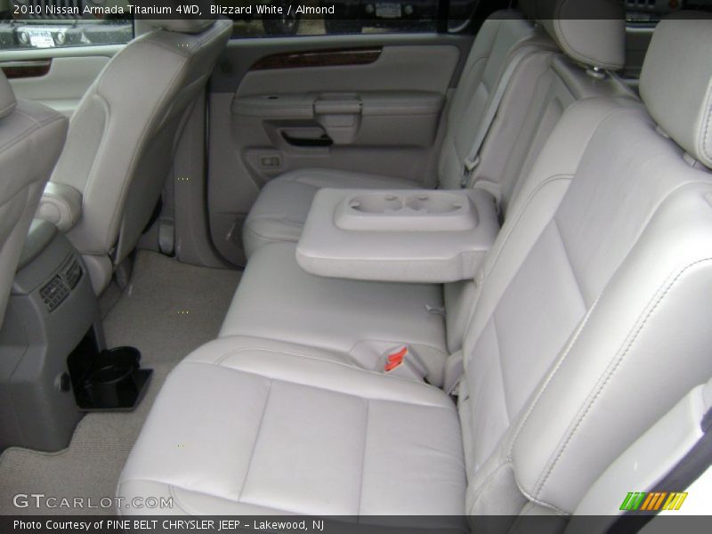 Blizzard White / Almond 2010 Nissan Armada Titanium 4WD