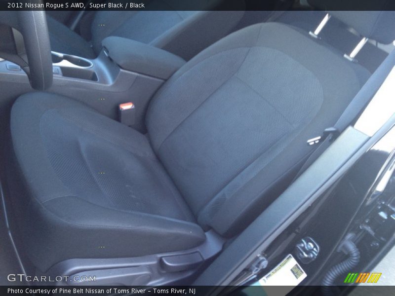 Super Black / Black 2012 Nissan Rogue S AWD