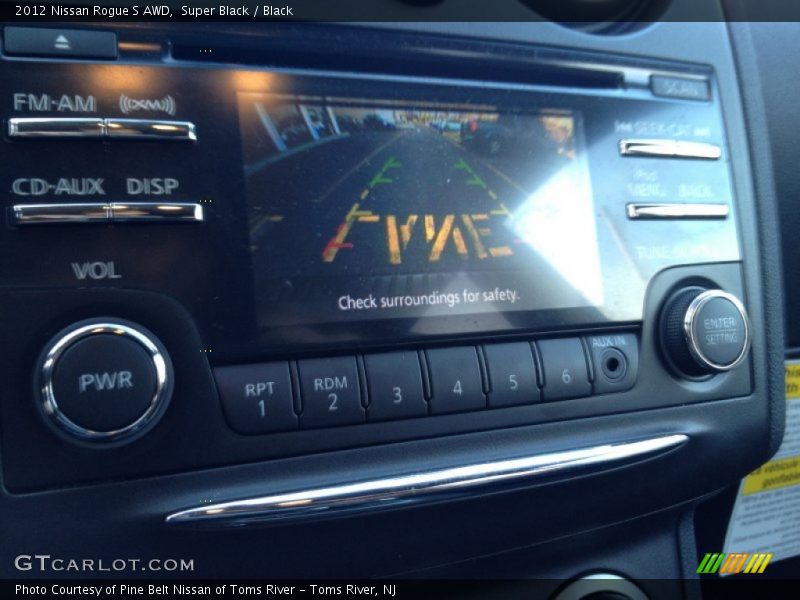 Super Black / Black 2012 Nissan Rogue S AWD
