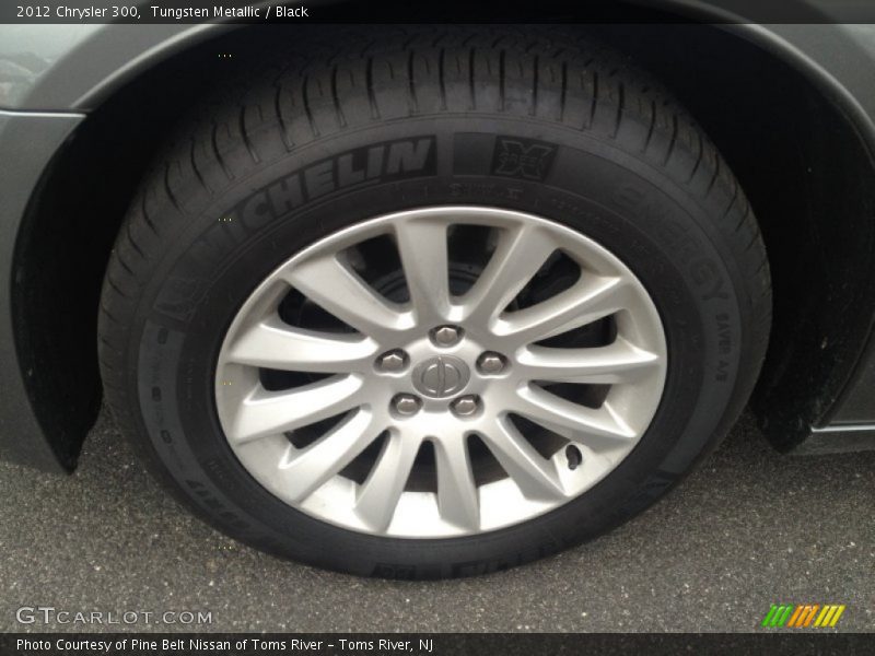 Tungsten Metallic / Black 2012 Chrysler 300