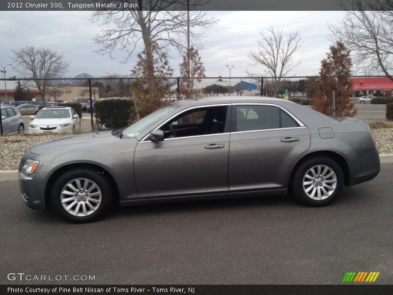 Tungsten Metallic / Black 2012 Chrysler 300