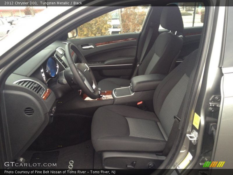 Tungsten Metallic / Black 2012 Chrysler 300