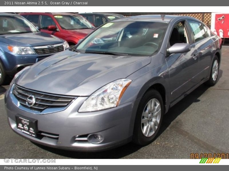 Ocean Gray / Charcoal 2011 Nissan Altima 2.5 S