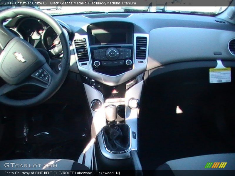 Black Granite Metallic / Jet Black/Medium Titanium 2012 Chevrolet Cruze LS