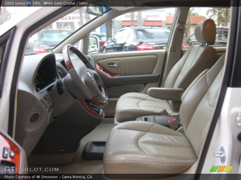 White Gold Crystal / Ivory 2002 Lexus RX 300