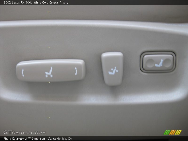 White Gold Crystal / Ivory 2002 Lexus RX 300