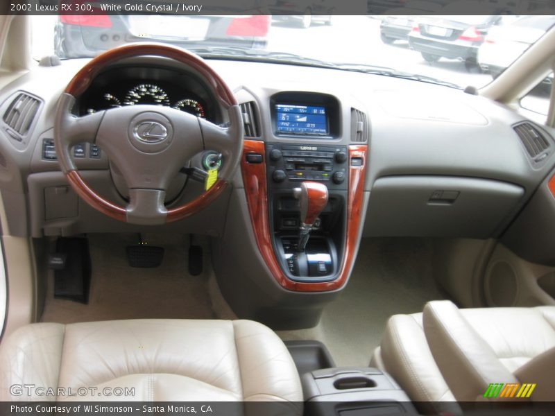 White Gold Crystal / Ivory 2002 Lexus RX 300