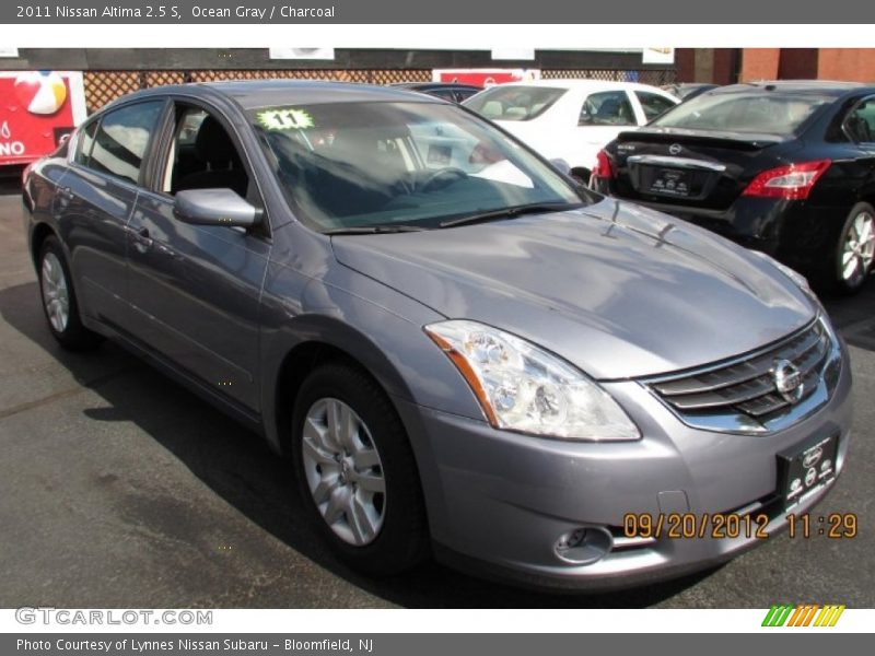 Ocean Gray / Charcoal 2011 Nissan Altima 2.5 S