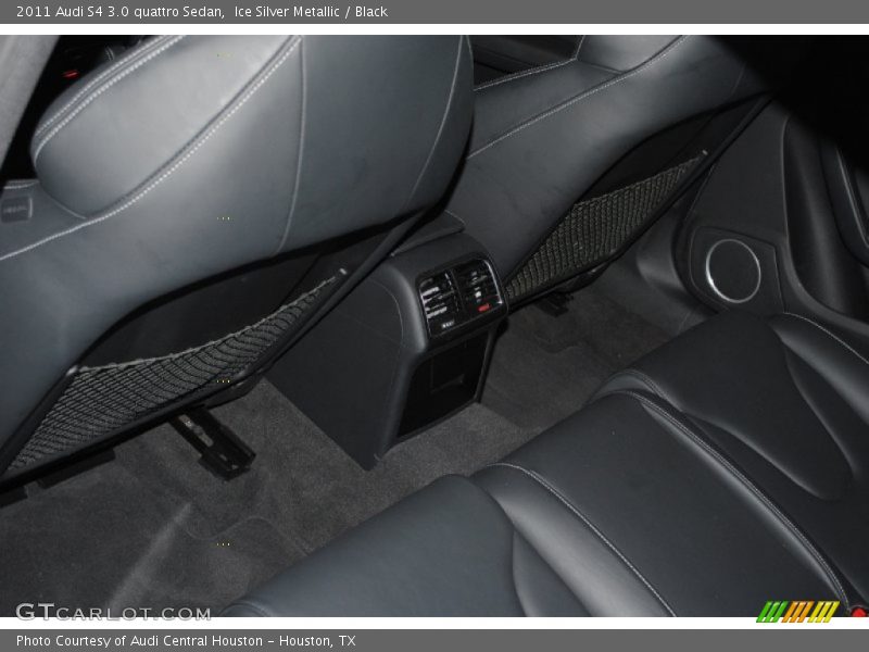 Ice Silver Metallic / Black 2011 Audi S4 3.0 quattro Sedan