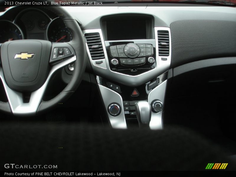 Blue Topaz Metallic / Jet Black 2013 Chevrolet Cruze LT