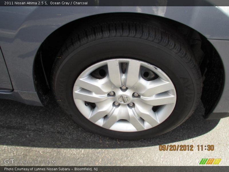 Ocean Gray / Charcoal 2011 Nissan Altima 2.5 S