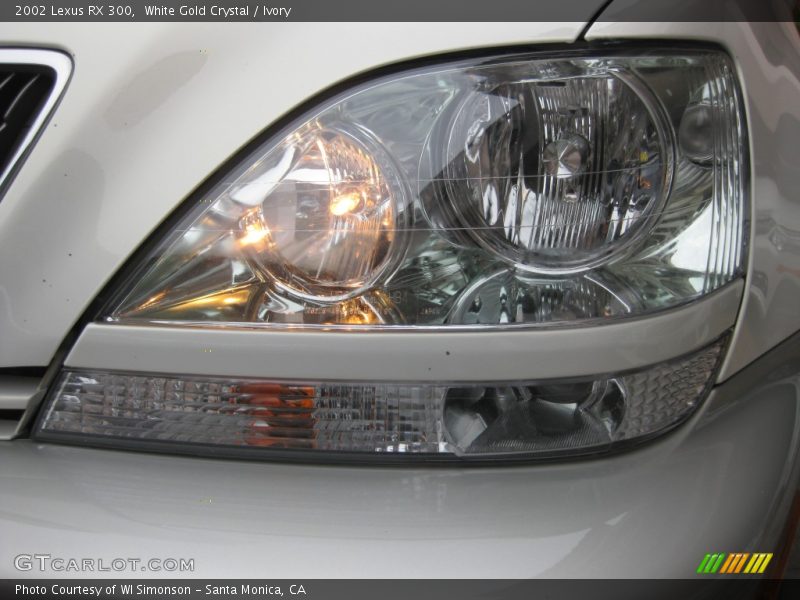 White Gold Crystal / Ivory 2002 Lexus RX 300