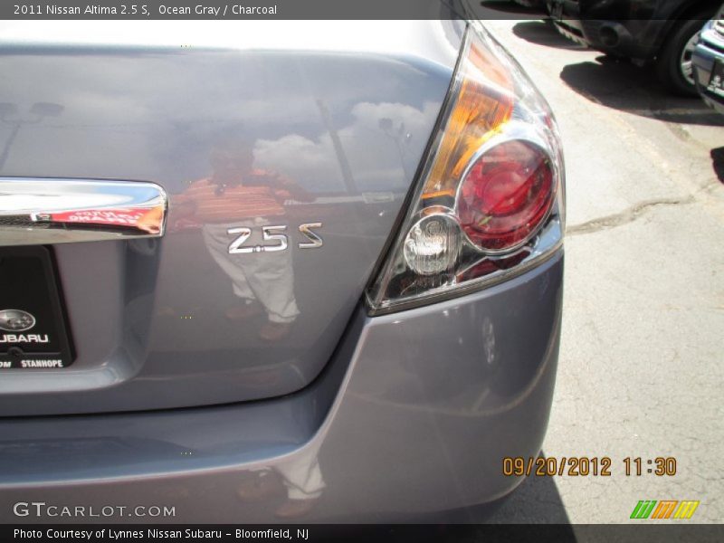 Ocean Gray / Charcoal 2011 Nissan Altima 2.5 S