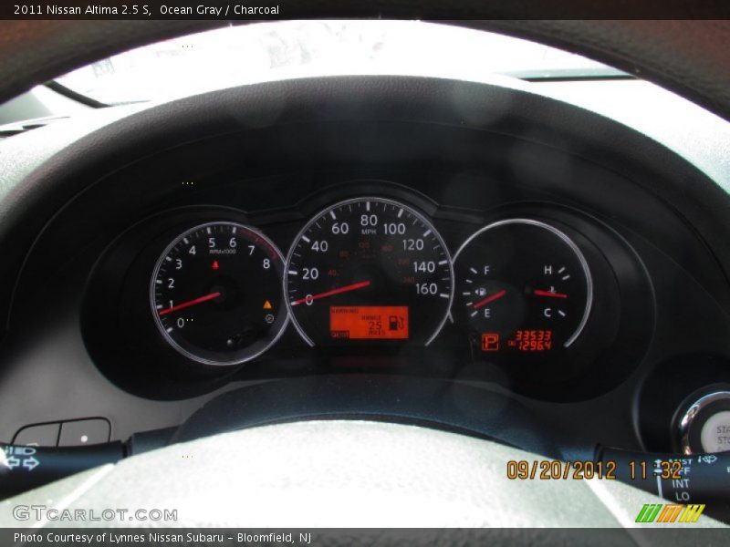 Ocean Gray / Charcoal 2011 Nissan Altima 2.5 S