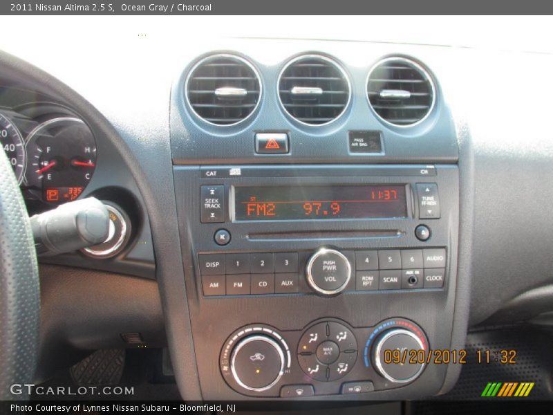 Ocean Gray / Charcoal 2011 Nissan Altima 2.5 S