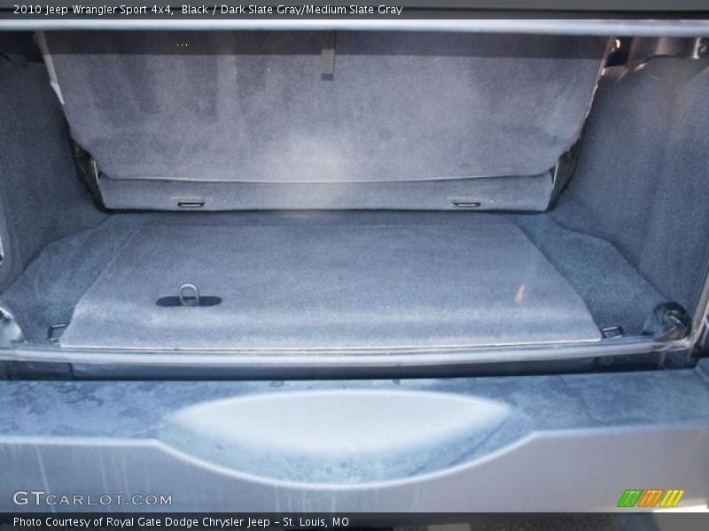 Black / Dark Slate Gray/Medium Slate Gray 2010 Jeep Wrangler Sport 4x4