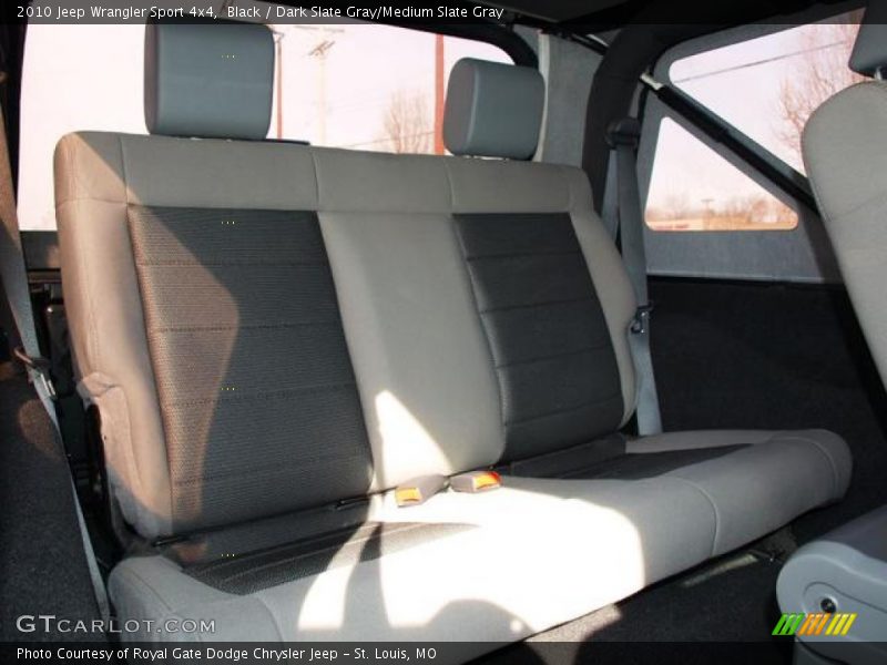 Black / Dark Slate Gray/Medium Slate Gray 2010 Jeep Wrangler Sport 4x4