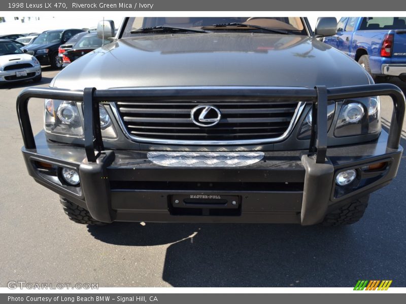 Riverock Green Mica / Ivory 1998 Lexus LX 470
