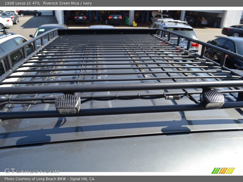 Riverock Green Mica / Ivory 1998 Lexus LX 470