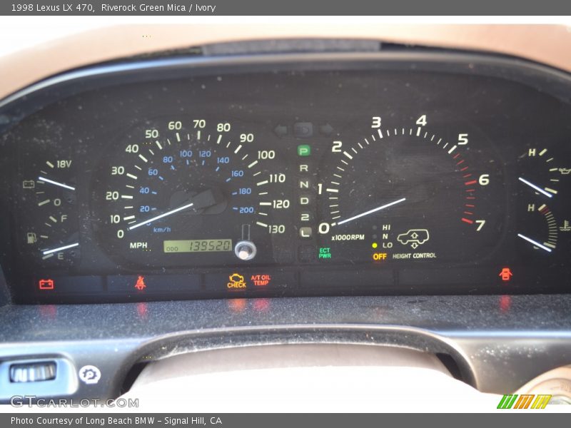  1998 LX 470 470 Gauges