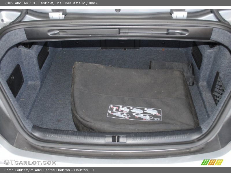 Ice Silver Metallic / Black 2009 Audi A4 2.0T Cabriolet
