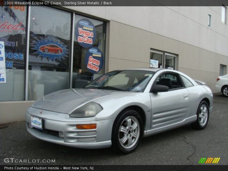Sterling Silver Metallic / Black 2000 Mitsubishi Eclipse GT Coupe