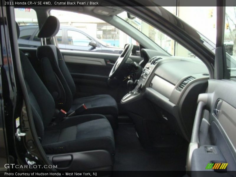 Crystal Black Pearl / Black 2011 Honda CR-V SE 4WD