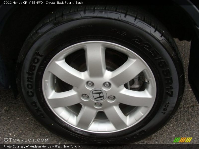Crystal Black Pearl / Black 2011 Honda CR-V SE 4WD