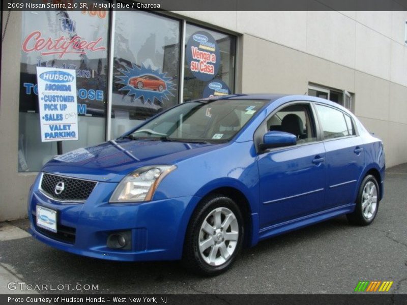 Metallic Blue / Charcoal 2009 Nissan Sentra 2.0 SR