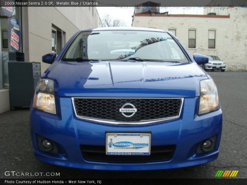 Metallic Blue / Charcoal 2009 Nissan Sentra 2.0 SR
