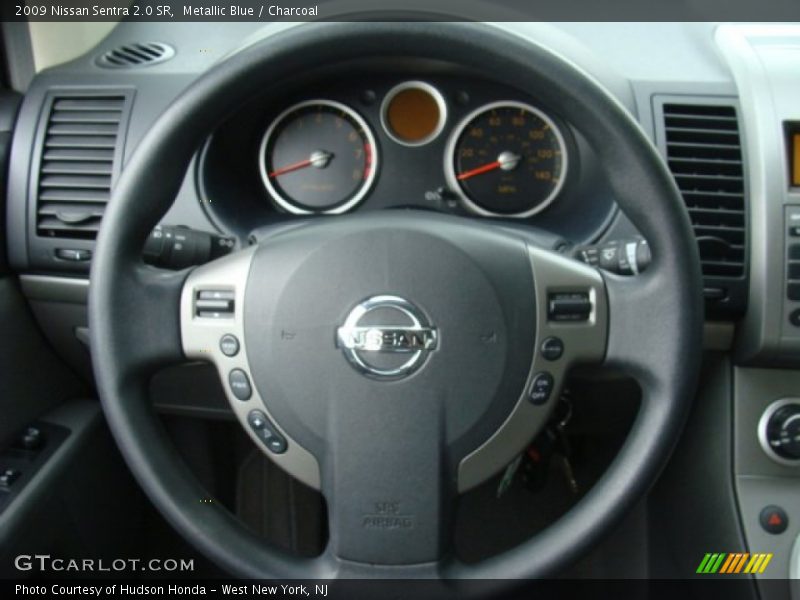 Metallic Blue / Charcoal 2009 Nissan Sentra 2.0 SR