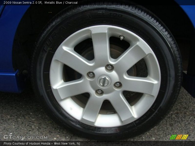 Metallic Blue / Charcoal 2009 Nissan Sentra 2.0 SR