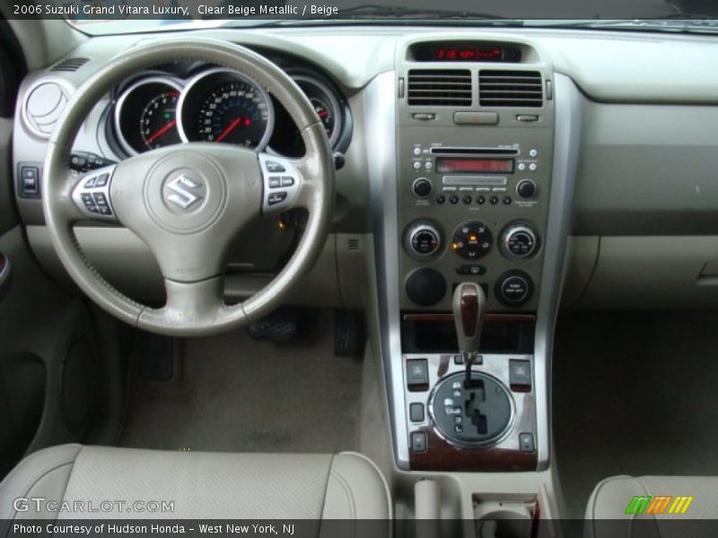 Clear Beige Metallic / Beige 2006 Suzuki Grand Vitara Luxury