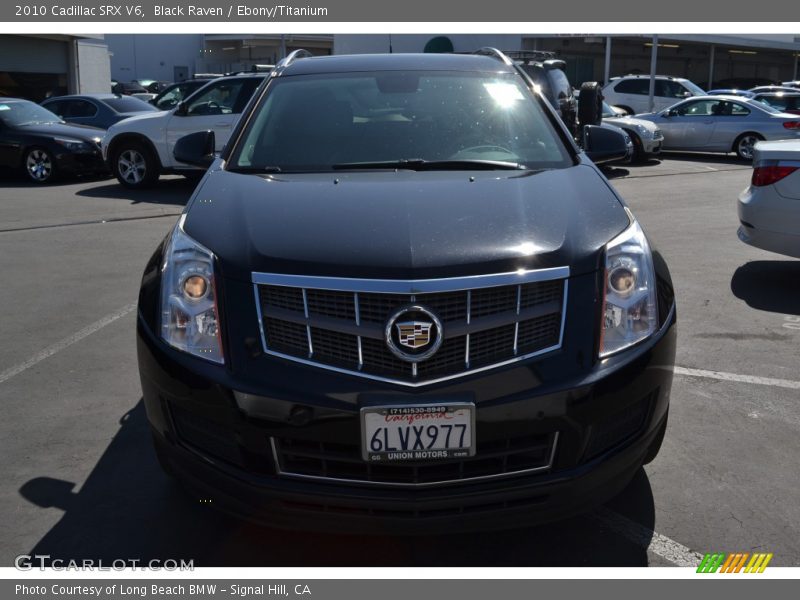 Black Raven / Ebony/Titanium 2010 Cadillac SRX V6