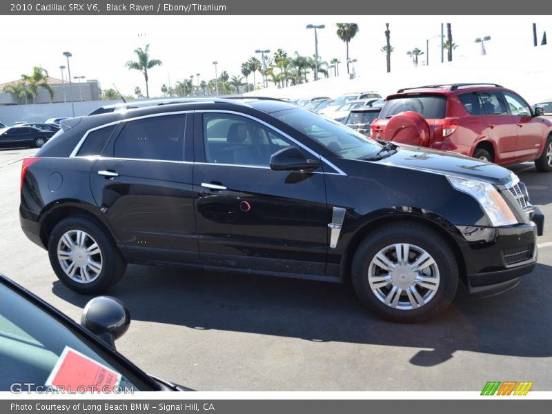 Black Raven / Ebony/Titanium 2010 Cadillac SRX V6