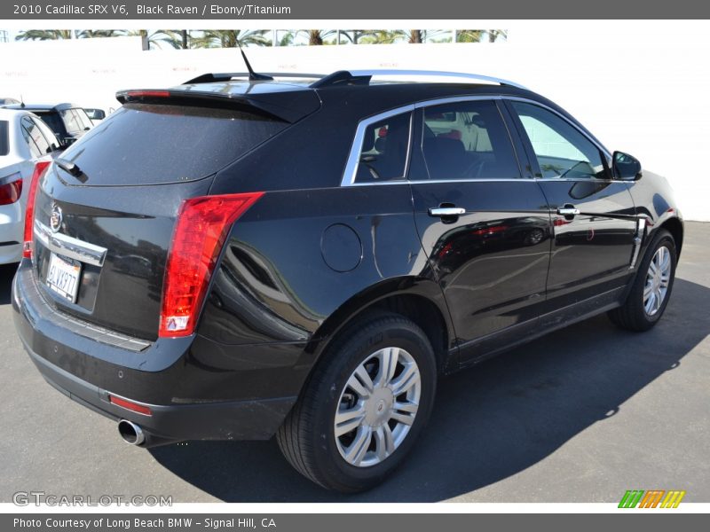 Black Raven / Ebony/Titanium 2010 Cadillac SRX V6