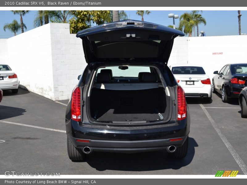 Black Raven / Ebony/Titanium 2010 Cadillac SRX V6